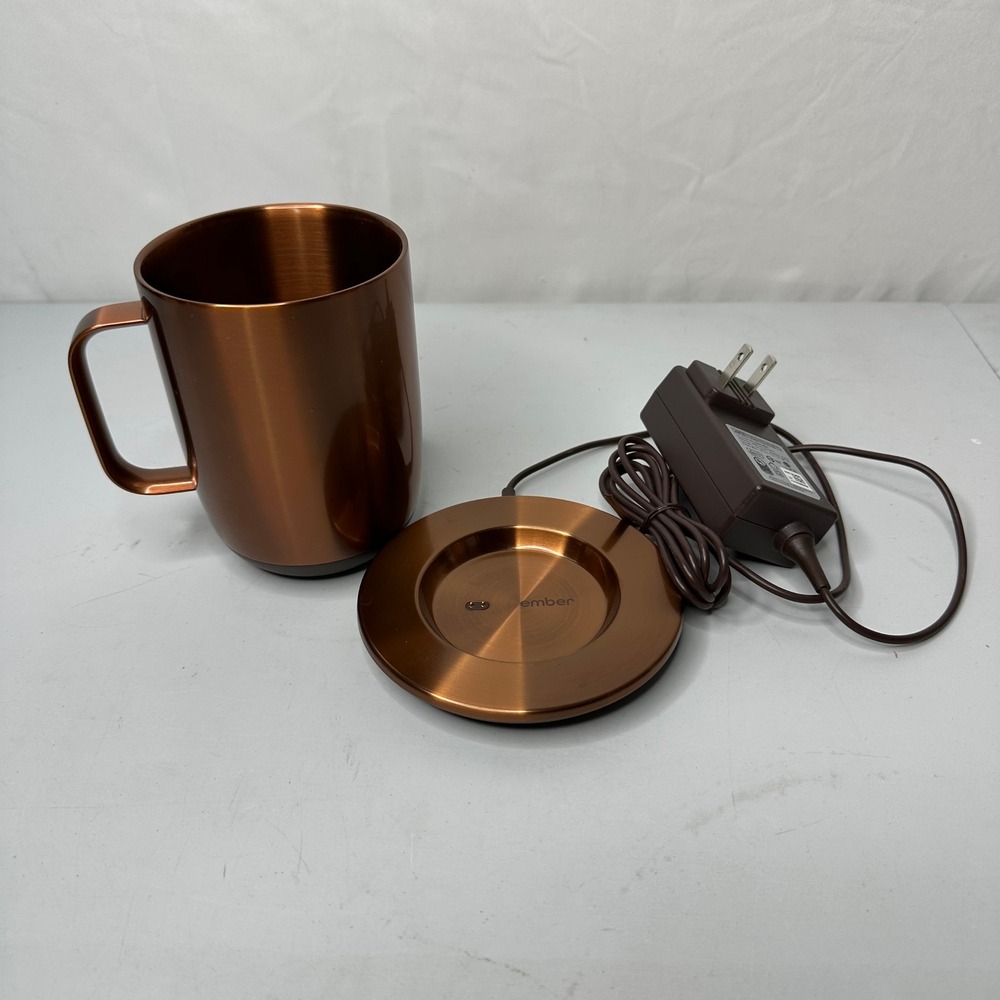 Ember Mug 2 Smart Temperature Control Coffee Mug 10oz Metallic Copper Edition - Picture 5 of 5